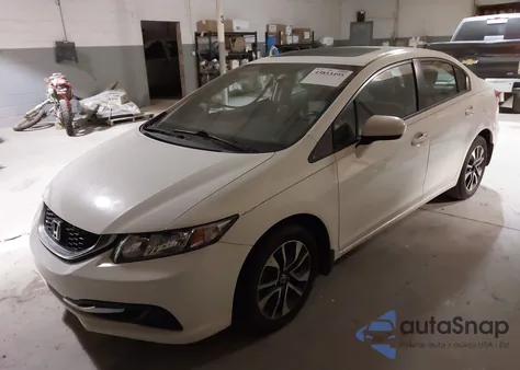 2015 Honda Civic Ex from USA, damaged, VIN 19XFB2F84FE019423